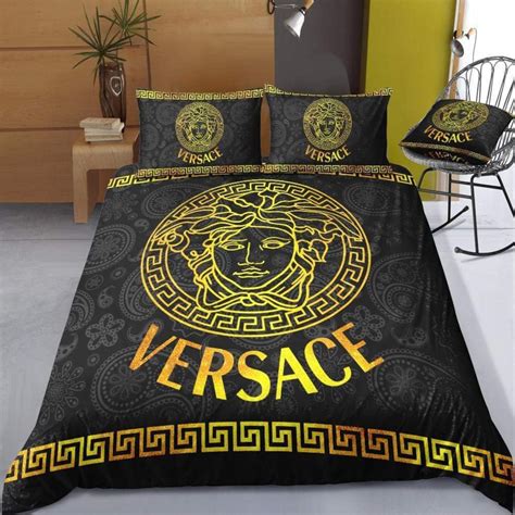 bedding set versace|Versace look a like bedding.